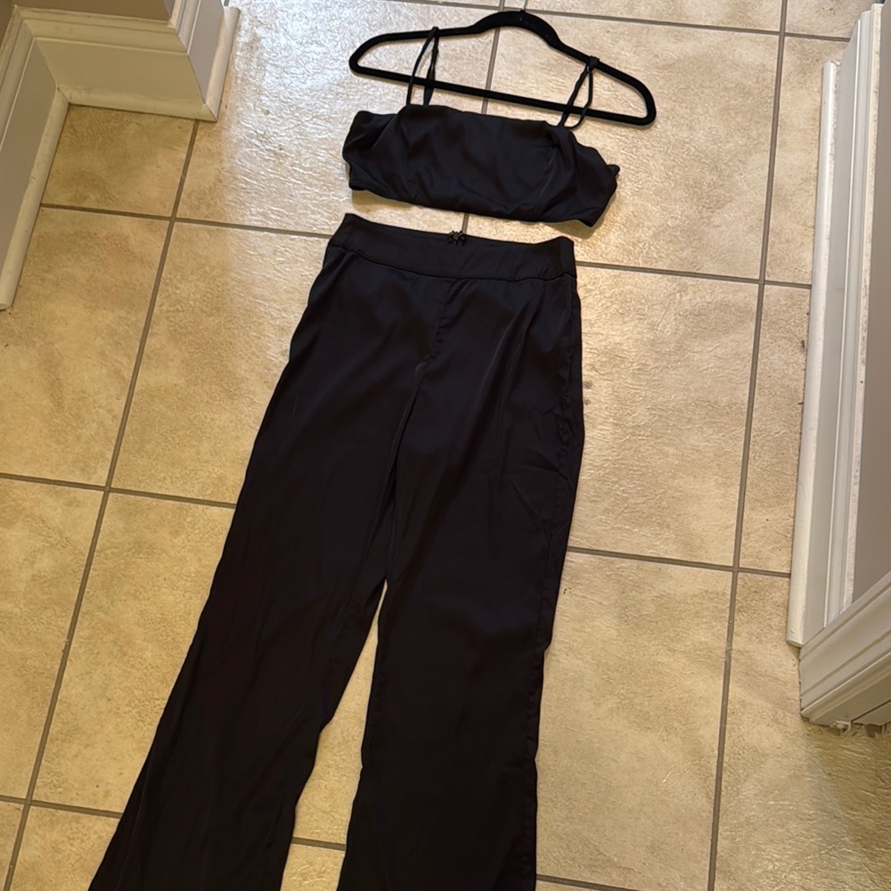 Black Two-Piece Set